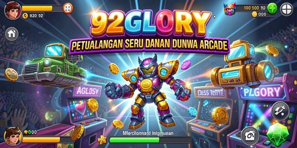 Tampilan gameplay seru dalam 92GLORY yang mengasyikkan.