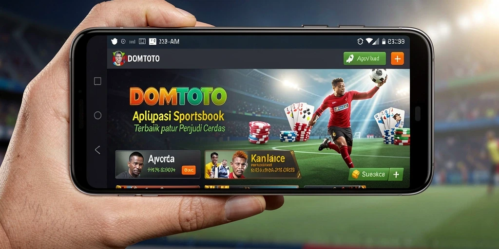 Tampilan gameplay menarik dari aplikasi Sportsbook DOMTOTO.