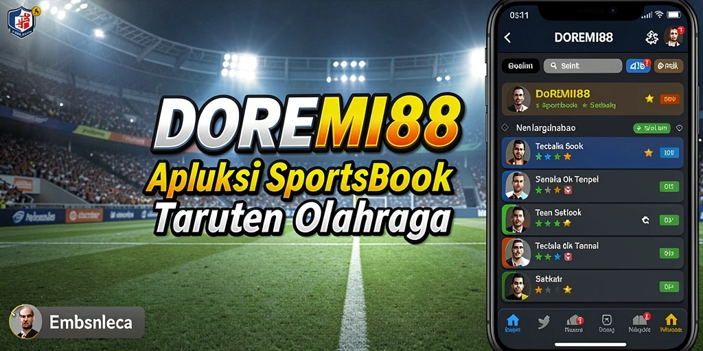 Tampilan gameplay DOREMI88 dengan fitur taruhan olahraga yang interaktif.
