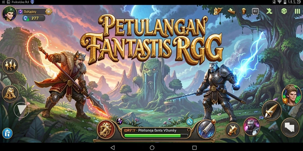 Tampilan gameplay utama IDR77 yang menakjubkan dan seru.