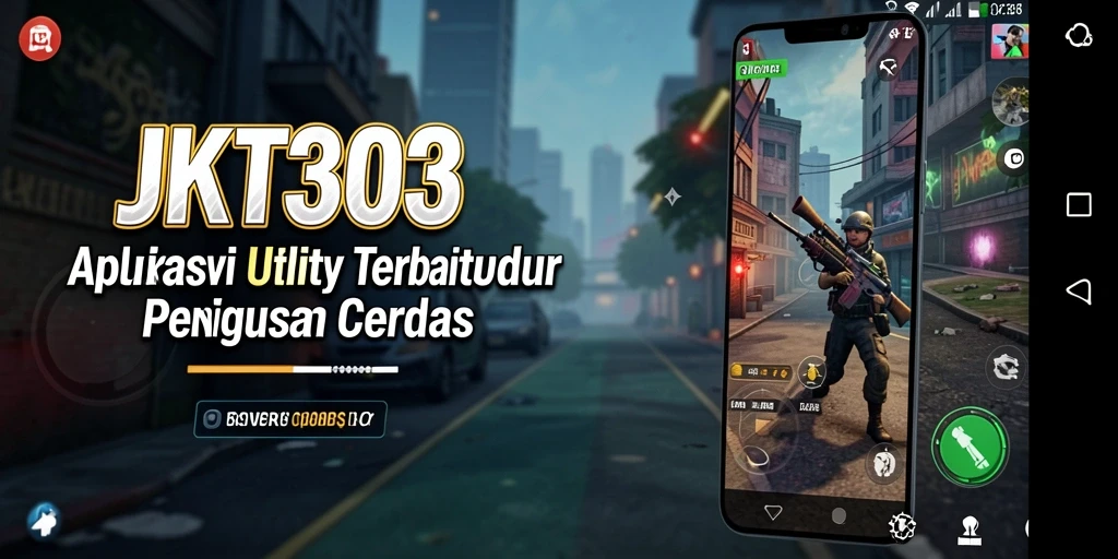 Tampilan antarmuka JKT303 yang intuitif dan mudah digunakan.