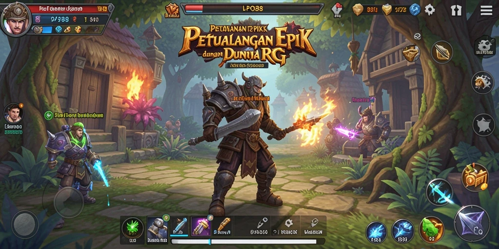 Tampilan menarik dari gameplay LPO88 yang mendebarkan.