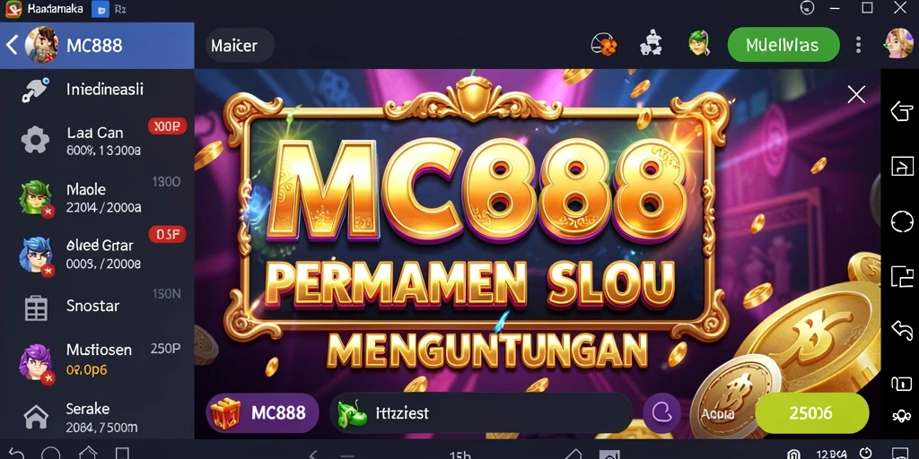 Tampilan gameplay seru dari MC888 dengan grafis yang menawan.