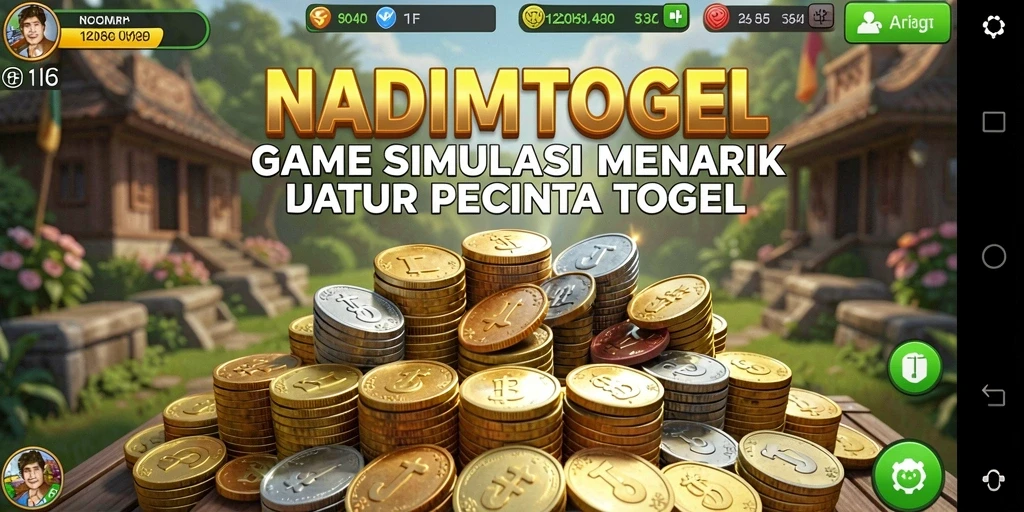 Screenshot gameplay NADIMTOGEL yang menampilkan suasana seru permainan togel.