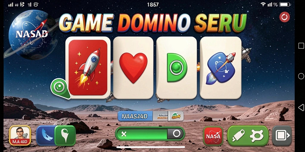 Gameplay seru domino di NASA4D dengan fitur menarik.