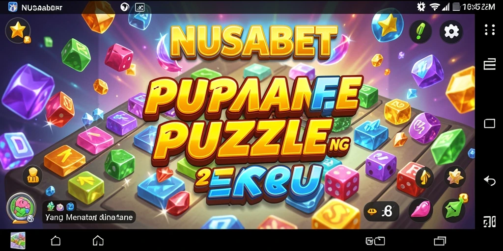 Screenshot NUSABET menampilkan gameplay menarik dan tantangan Puzzle.