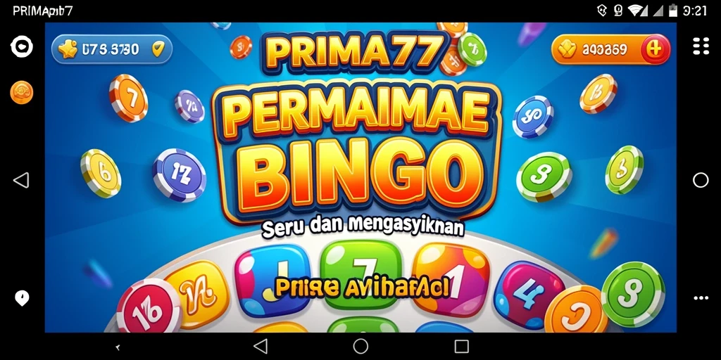 Tampilan gameplay seru Bingo di PRIMA77 yang mengasyikkan.