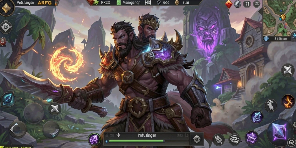Gameplay ARPG yang seru dan mendebarkan di RR33.