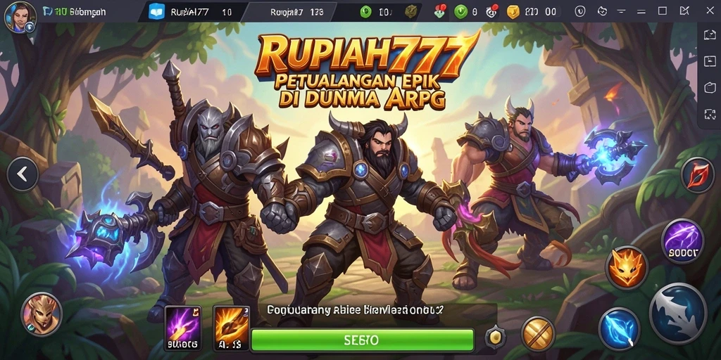 Gameplay menakjubkan di RUPIAH777 dengan karakter yang kuat.