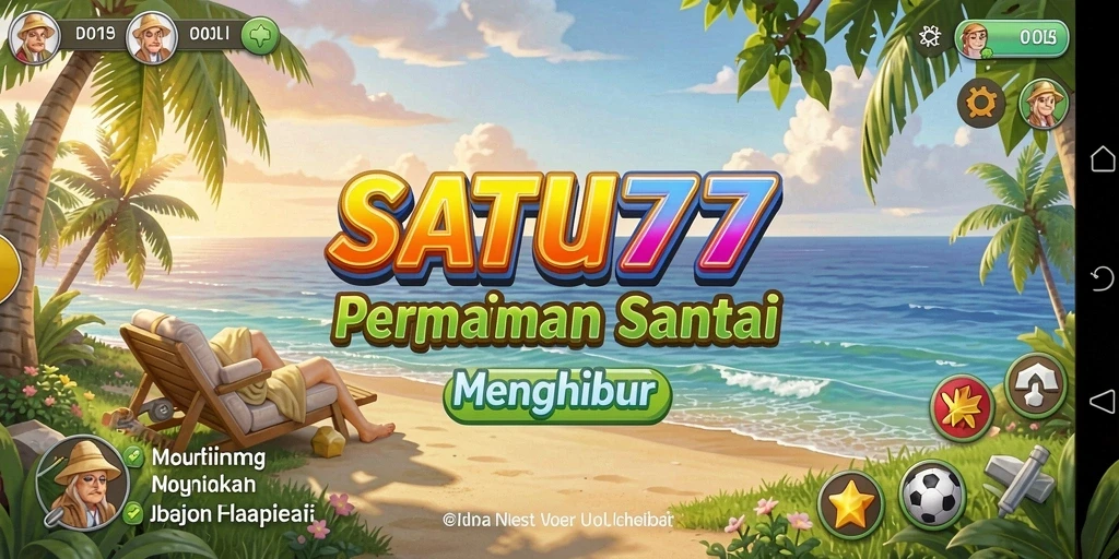 Gameplay SATU77 yang penuh warna dan menarik.