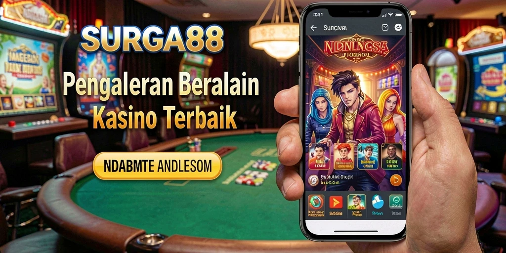 Tampilan gameplay menarik dari game Kasino SURGA88.
